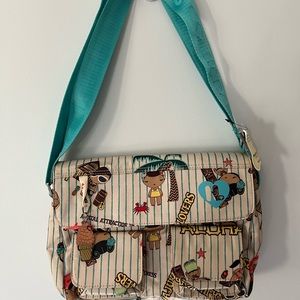 Rare Y2K Harajuku Lovers Bag Hawaiian Style